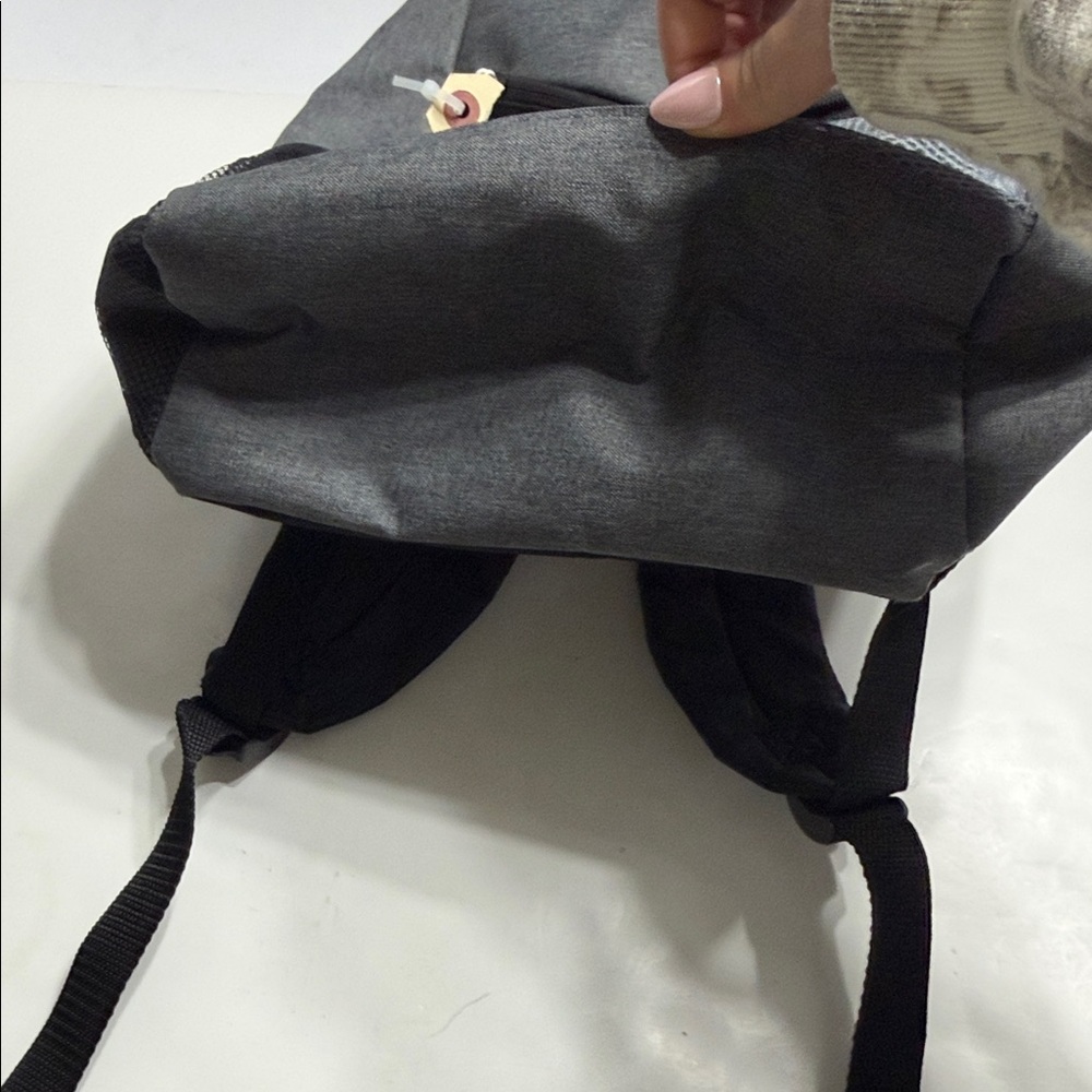 Gray Cooler Backpack with Mesh Pockets - image 5
